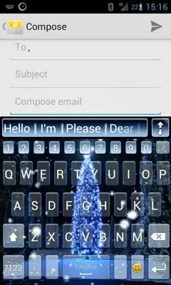 A.I.type Christmas 2012 Theme android App screenshot 1